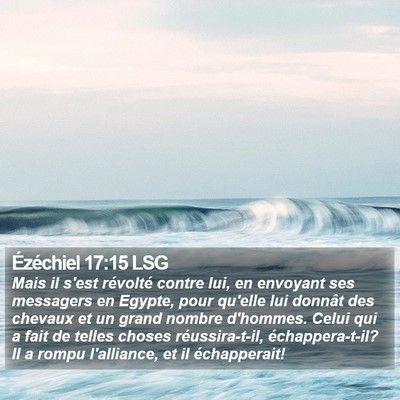 Ézéchiel 17:15 LSG Bible Verse Image