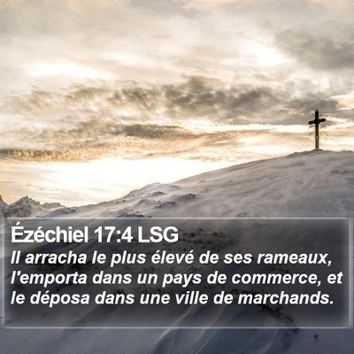 Ézéchiel 17:4 LSG Bible Verse Image
