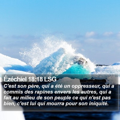 Ézéchiel 18:18 LSG Bible Verse Image