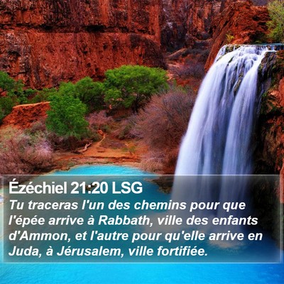 Ézéchiel 21:20 LSG Bible Verse Image