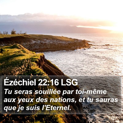 Ézéchiel 22:16 LSG Bible Verse Image
