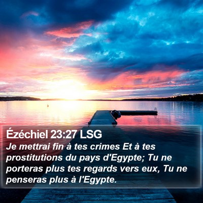 Ézéchiel 23:27 LSG Bible Verse Image