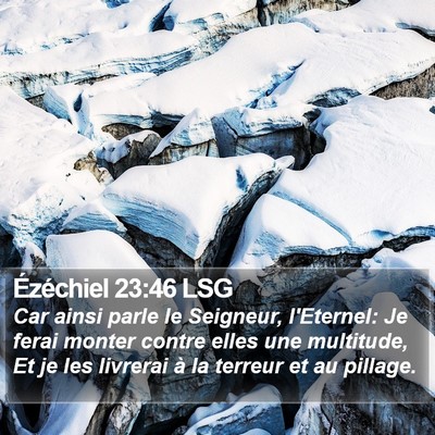 Ézéchiel 23:46 LSG Bible Verse Image