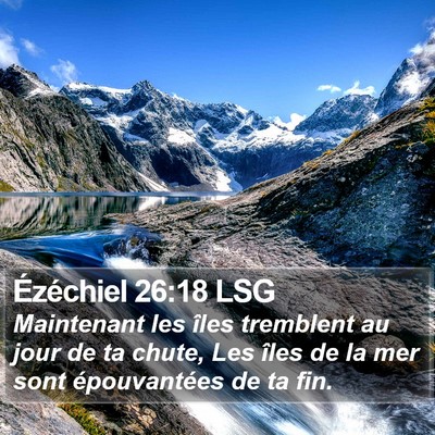 Ézéchiel 26:18 LSG Bible Verse Image