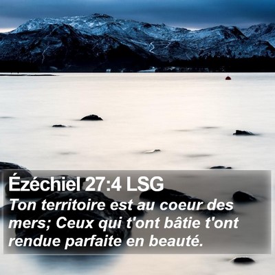 Ézéchiel 27:4 LSG Bible Verse Image