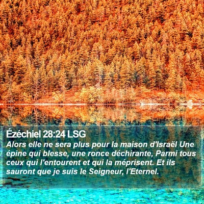 Ézéchiel 28:24 LSG Bible Verse Image
