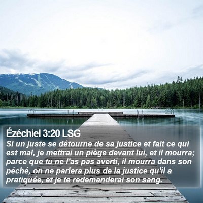 Ézéchiel 3:20 LSG Bible Verse Image