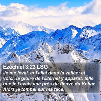 Ézéchiel 3:23 LSG Bible Verse Image