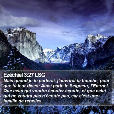 Ézéchiel 3:27 LSG Bible Verse Image
