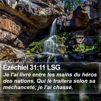 Ézéchiel 31:11 LSG Bible Verse Image