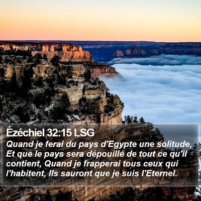 Ézéchiel 32:15 LSG Bible Verse Image