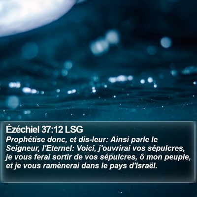 Ézéchiel 37:12 LSG Bible Verse Image