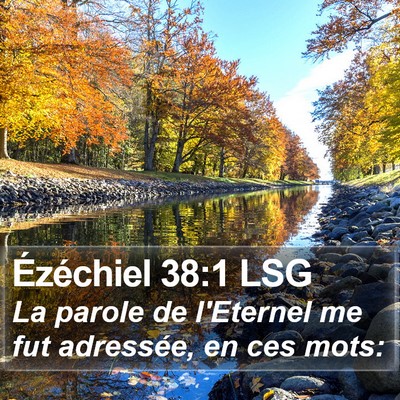 Ézéchiel 38:1 LSG Bible Verse Image
