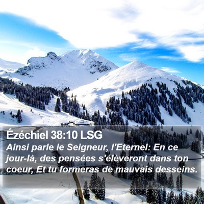 Ézéchiel 38:10 LSG Bible Verse Image