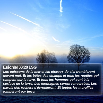 Ézéchiel 38:20 LSG Bible Verse Image
