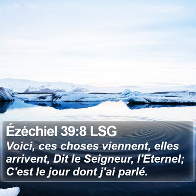 Ézéchiel 39:8 LSG Bible Verse Image