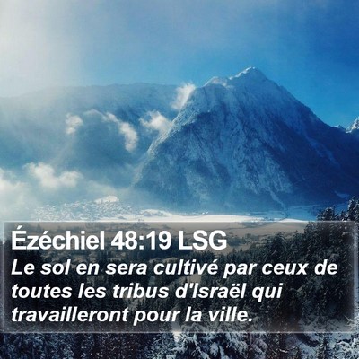 Ézéchiel 48:19 LSG Bible Verse Image