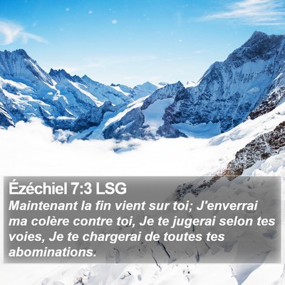 Ézéchiel 7:3 LSG Bible Verse Image