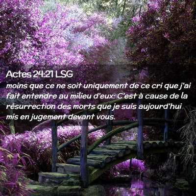 Picture 02 - Actes 24:21 LSG - moins que ce ne soit uniquement de ce cri que - Bible Verse Picture