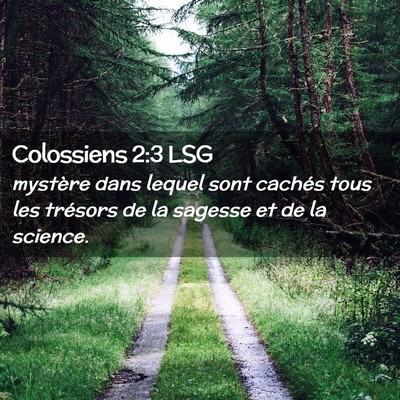 Picture 02 - Colossiens 2:3 LSG - mystère dans lequel sont cachés tous les - Bible Verse Picture