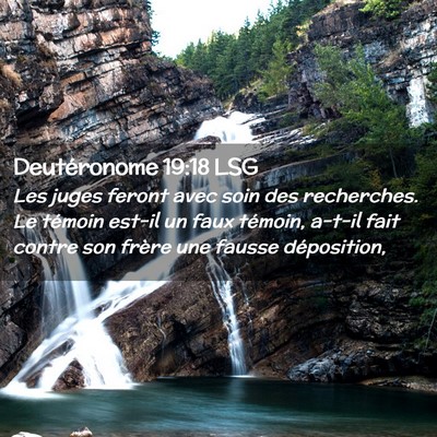 Picture 02 - Deutéronome 19:18 LSG - Les juges feront avec soin des recherches. Le - Bible Verse Picture