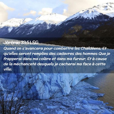 Picture 02 - Jérémie 33:5 LSG - Quand on s'avancera pour combattre les - Bible Verse Picture