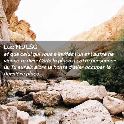 Picture 02 - Luc 14:9 LSG - et que celui qui vous a invités l'un et l'autre - Bible Verse Picture