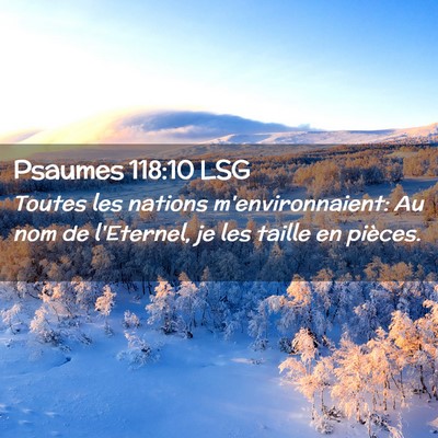 Picture 02 - Psaumes 118:10 LSG - Toutes les nations m'environnaient: Au nom de - Bible Verse Picture