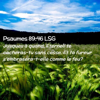 Picture 02 - Psaumes 89:46 LSG - Jusques à quand, Eternel! te cacheras-tu sans - Bible Verse Picture