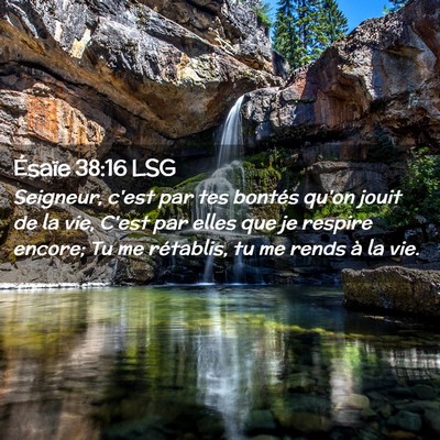 Picture 02 - Ésaïe 38:16 LSG - Seigneur, c'est par tes bontés qu'on jouit de la - Bible Verse Picture