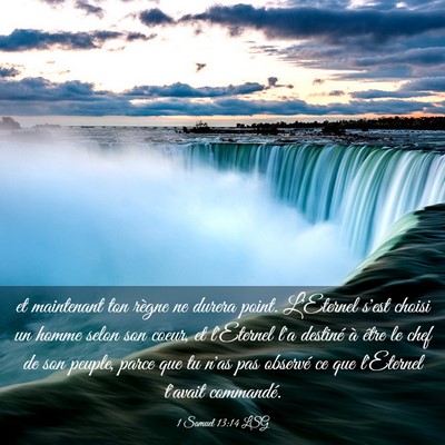 Picture 03 - 1 Samuel 13:14 LSG - et maintenant ton règne ne durera point. - Bible Verse Picture