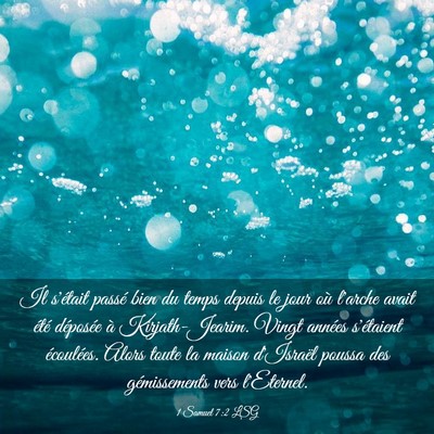 Picture 03 - 1 Samuel 7:2 LSG - Il s'était passé bien du temps depuis le jour - Bible Verse Picture