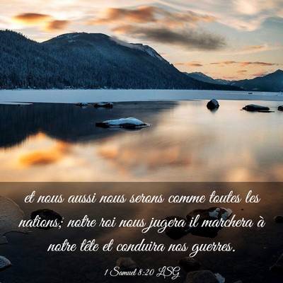 Picture 03 - 1 Samuel 8:20 LSG - et nous aussi nous serons comme toutes les - Bible Verse Picture