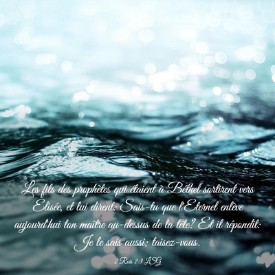 Picture 03 - 2 Rois 2:3 LSG - Les fils des prophètes qui étaient à Béthel - Bible Verse Picture