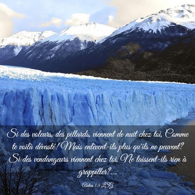 Picture 03 - Abdias 1:5 LSG - Si des voleurs, des pillards, viennent de nuit - Bible Verse Picture