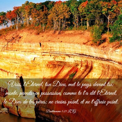 Picture 03 - Deutéronome 1:21 LSG - Vois, l'Eternel, ton Dieu, met le pays devant - Bible Verse Picture