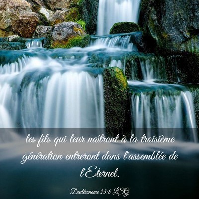 Picture 03 - Deutéronome 23:8 LSG - les fils qui leur naîtront à la troisième - Bible Verse Picture