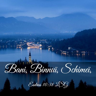 Picture 03 - Esdras 10:38 LSG - Bani, Binnuï, - Bible Verse Picture