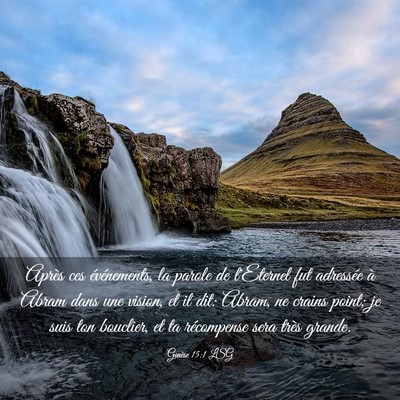 Picture 03 - Genèse 15:1 LSG - Après ces événements, la parole de l'Eternel - Bible Verse Picture