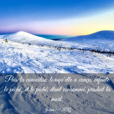 Picture 03 - Jacques 1:15 LSG - Puis la convoitise, lorsqu'elle a conçu, enfante - Bible Verse Picture