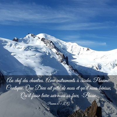 Picture 03 - Psaumes 67:1 LSG - Au chef des chantres. Avec instruments à cordes. - Bible Verse Picture