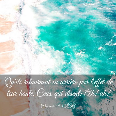 Picture 03 - Psaumes 70:3 LSG - Qu'ils retournent en arrière par l'effet de leur - Bible Verse Picture