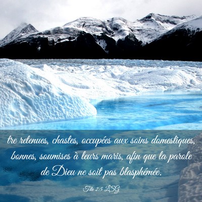 Picture 03 - Tite 2:5 LSG - tre retenues, chastes, occupées aux soins - Bible Verse Picture