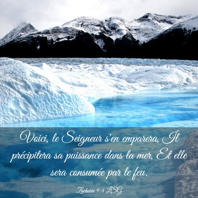 Picture 03 - Zacharie 9:4 LSG - Voici, le Seigneur s'en emparera, Il précipitera - Bible Verse Picture