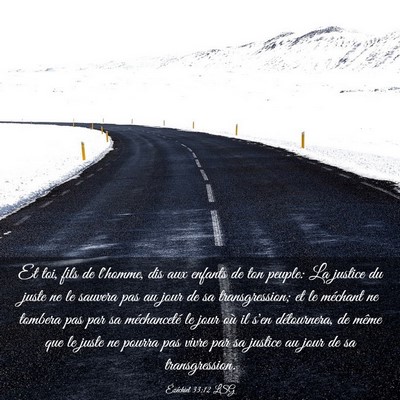 Picture 03 - Ézéchiel 33:12 LSG - Et toi, fils de l'homme, dis aux enfants de ton - Bible Verse Picture