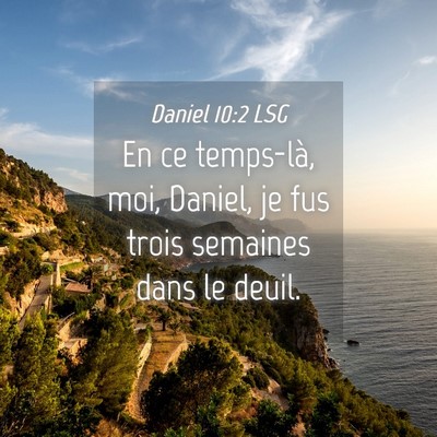 Picture 04 - Daniel 10:2 LSG - En ce temps-là, moi, Daniel, je fus trois - Bible Verse Picture