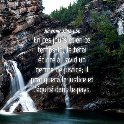 Picture 04 - Jérémie 33:15 LSG - En ces jours et en ce temps-là, Je ferai éclore - Bible Verse Picture