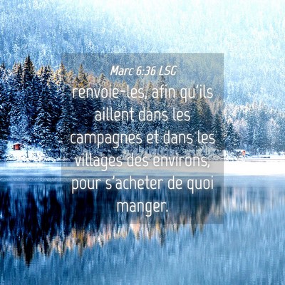 Picture 04 - Marc 6:36 LSG - renvoie-les, afin qu'ils aillent dans les - Bible Verse Picture