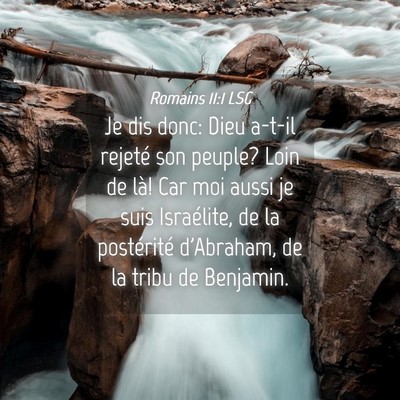 Picture 04 - Romains 11:1 LSG - Je dis donc: Dieu a-t-il rejeté son peuple? Loin - Bible Verse Picture