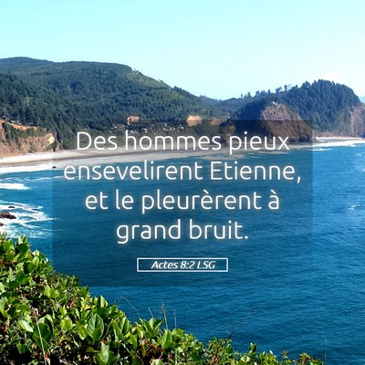 Picture 05 - Actes 8:2 LSG - Des hommes pieux ensevelirent Etienne, et le - Bible Verse Picture